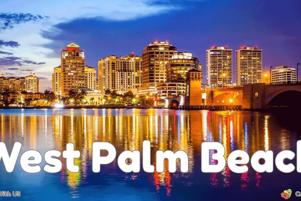 Luxe & Cozy 3Beds,2Rooms,Ev Gym Near Beaches&Downtown Wpb West Palm Beach Extérieur photo